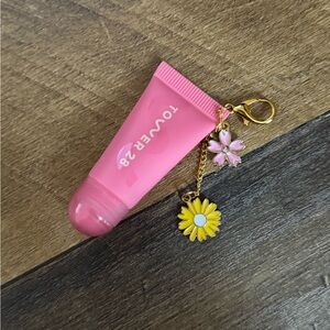 Tower 28 LipSoftie Hydrating Tinted Lip Treatment Balm with handmade charm